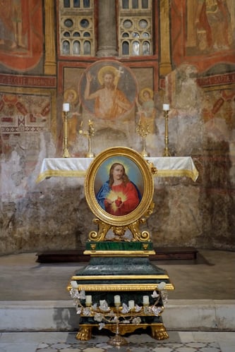 Santa Maria in Cosmedin_Rome_Interior Chapel