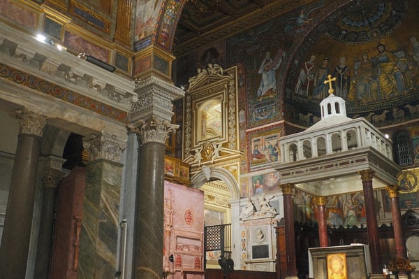 Santa Maria in Travestere_Rome_Interior