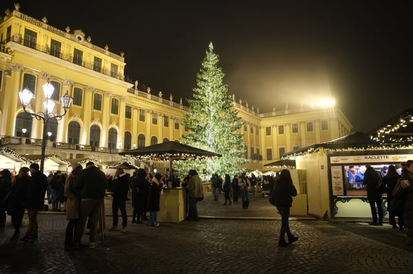 Schonbrunn Palace Xmas Market_Night_Vienna 2025