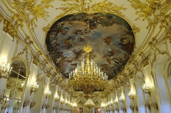 Schonbrunn Palace_Great Gallery Ceiling_Vienna