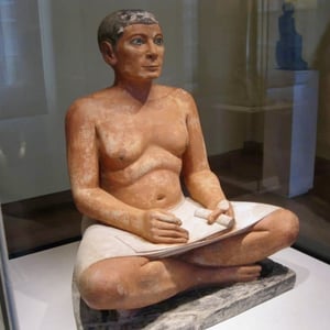 Seated Scribe_Louvre_Paris