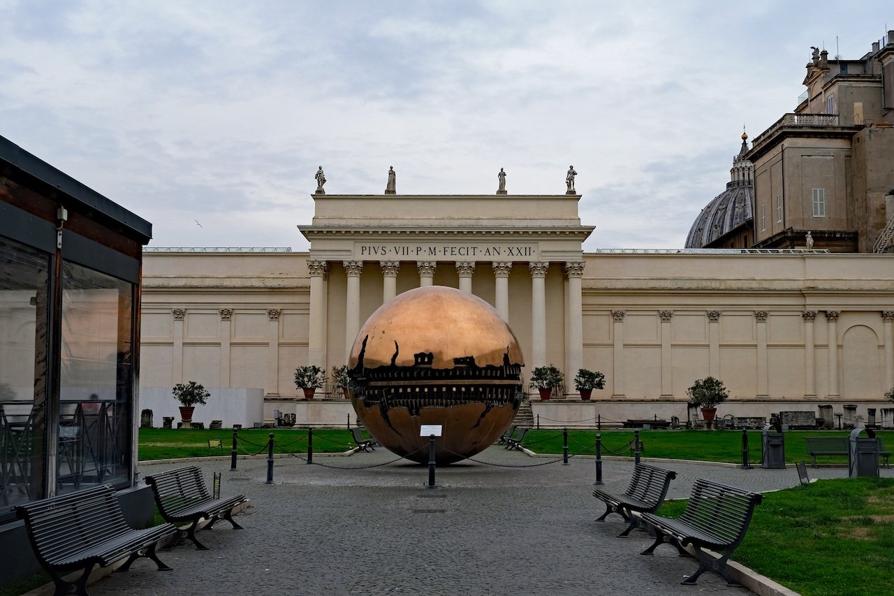 Sphere Within Sphere_Vatican Courtyard_Rome