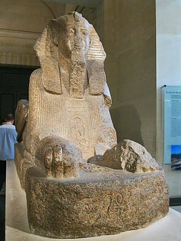 Sphinx_Louvre Museum_Paris