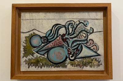 Squid Painting_Picasso Museum_Antibes