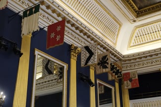 St Patricks Hall_Dublin Castle_Flags
