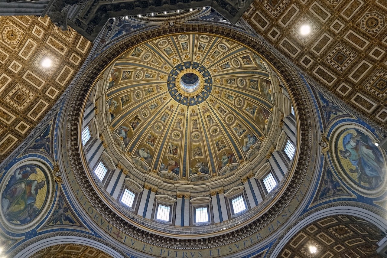 St Peters Dome_Interior_Vatican_Rome