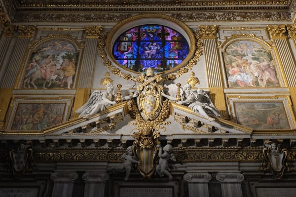Stained Glass_Santa Maria Maggiore_Rome