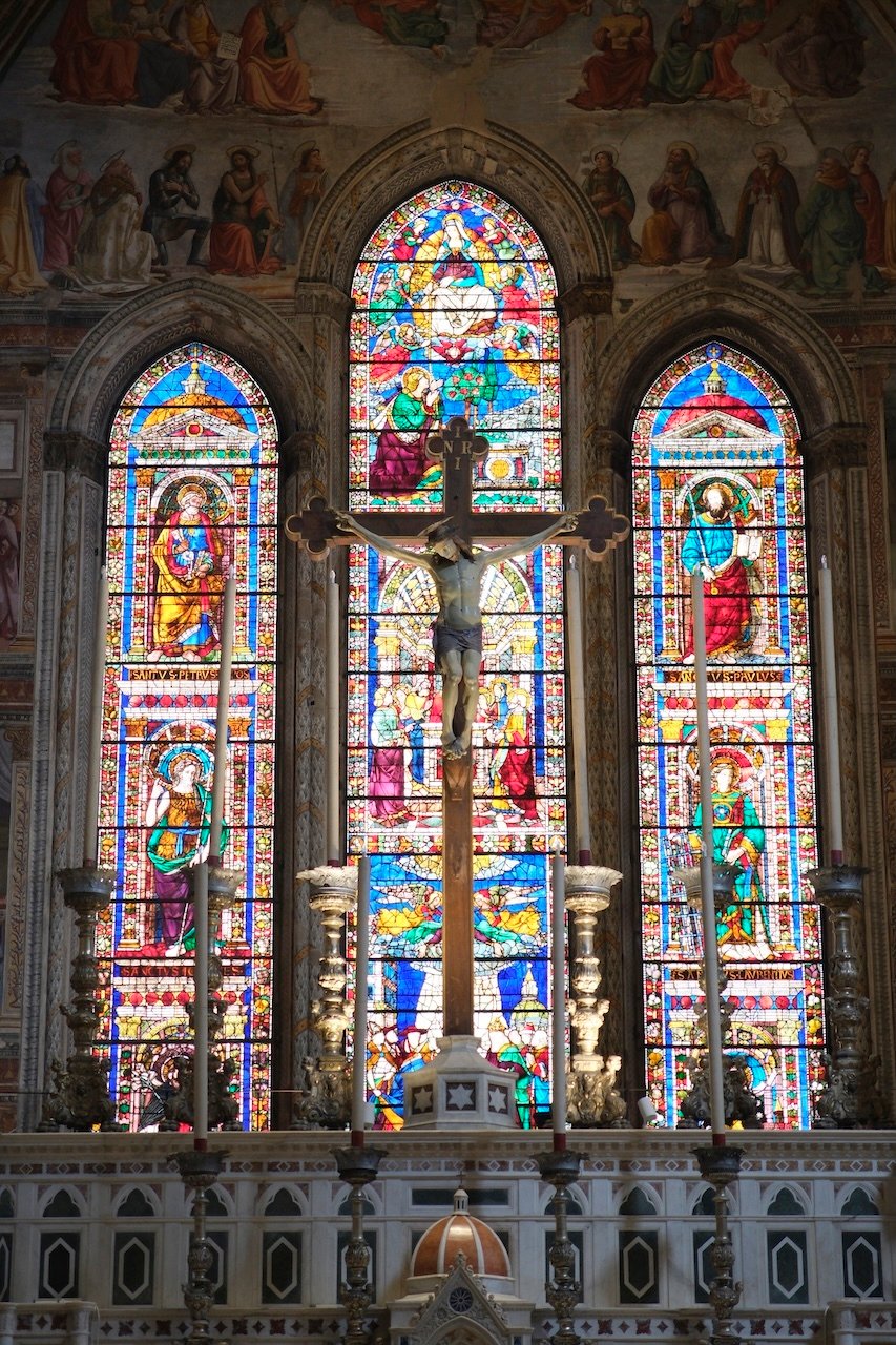 Stained Glass_Santa Maria Novella_Florence