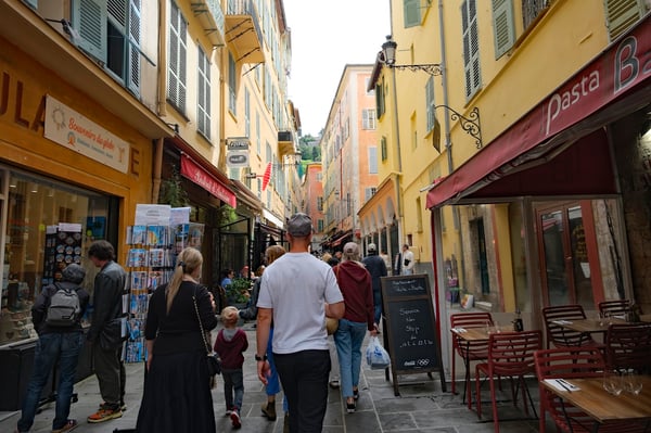 Street in Old Town Nice