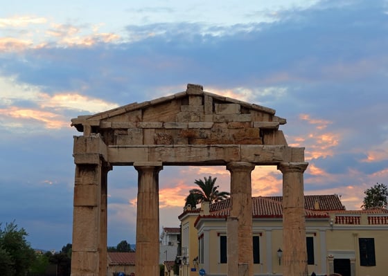 Sunset Athens_Roman Agora