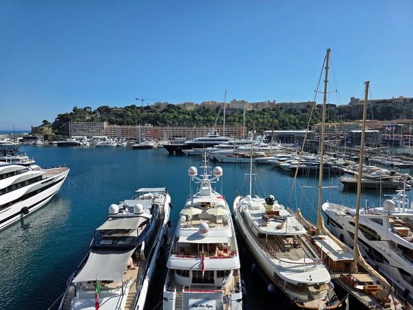 Superyachts in Monaco