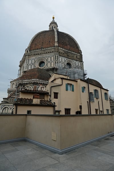Terrace at the Opera del Duomo Museum_Florence