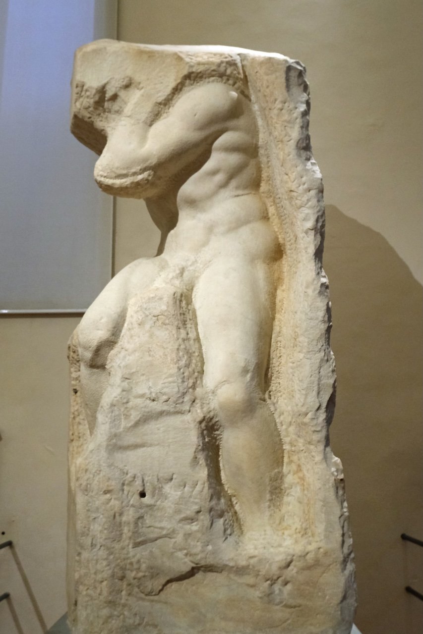 The Atlas Slave_Prisoners_Michelangelo_Accademia_Florence