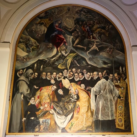 The Burial of the Count of Orgaz_El Greco_Toledo_Spain