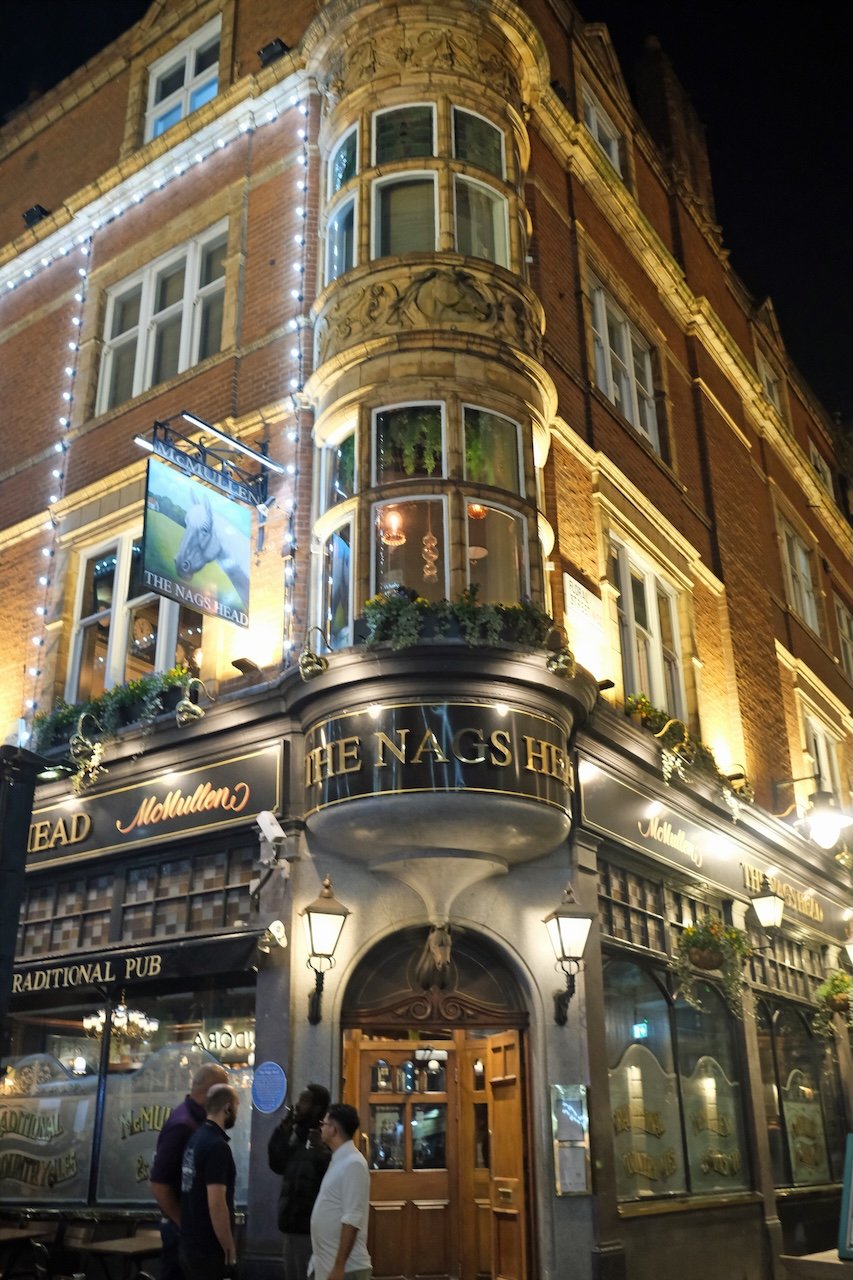 The Nags Head_Covent Garden_London_Exterior_Night