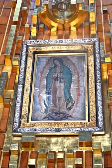 Tilma_Basilica of Our Lady of Guadalupe