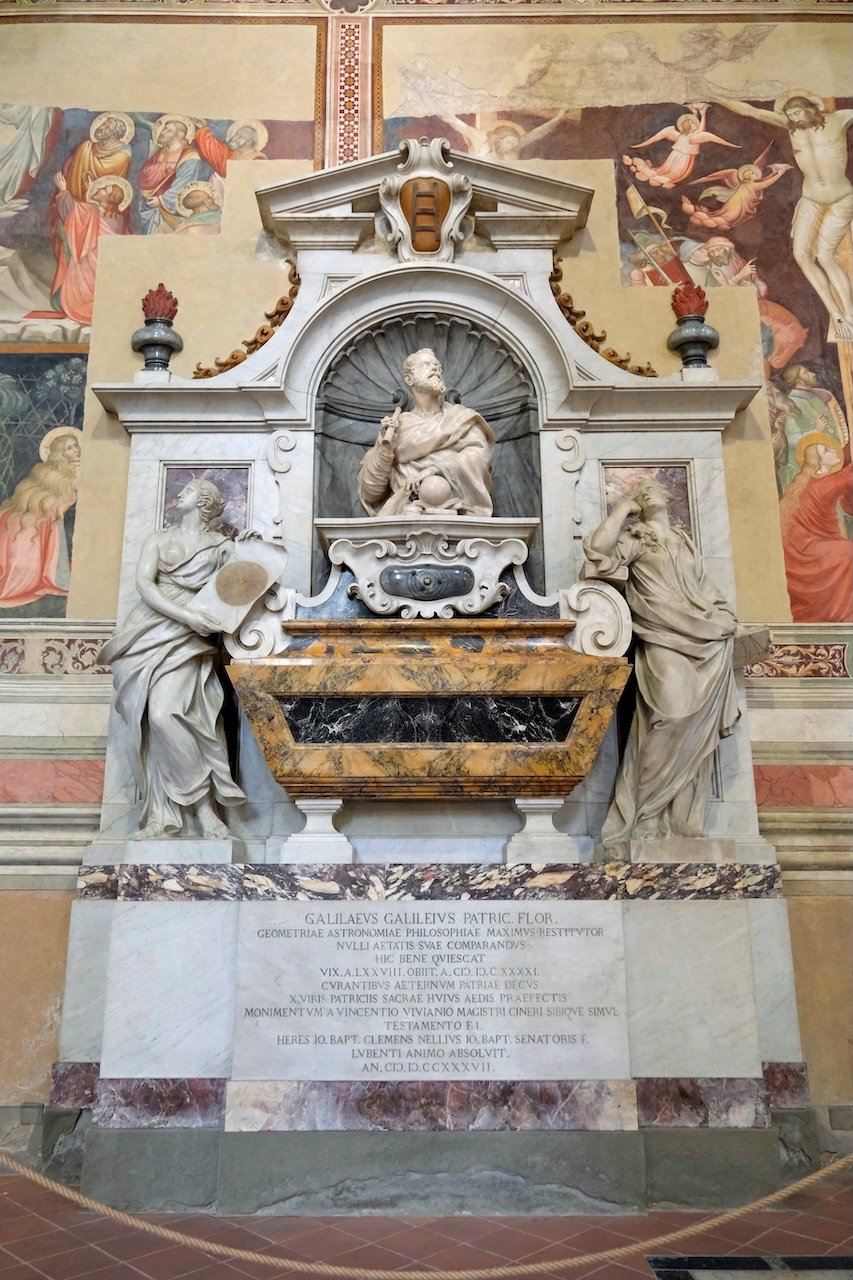 Tomb of Galileo Galilei_Santa Croce_Florence