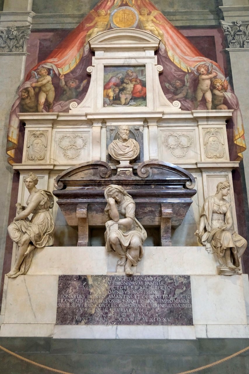 Tomb of Michelangelo_Santa Croce_Florence