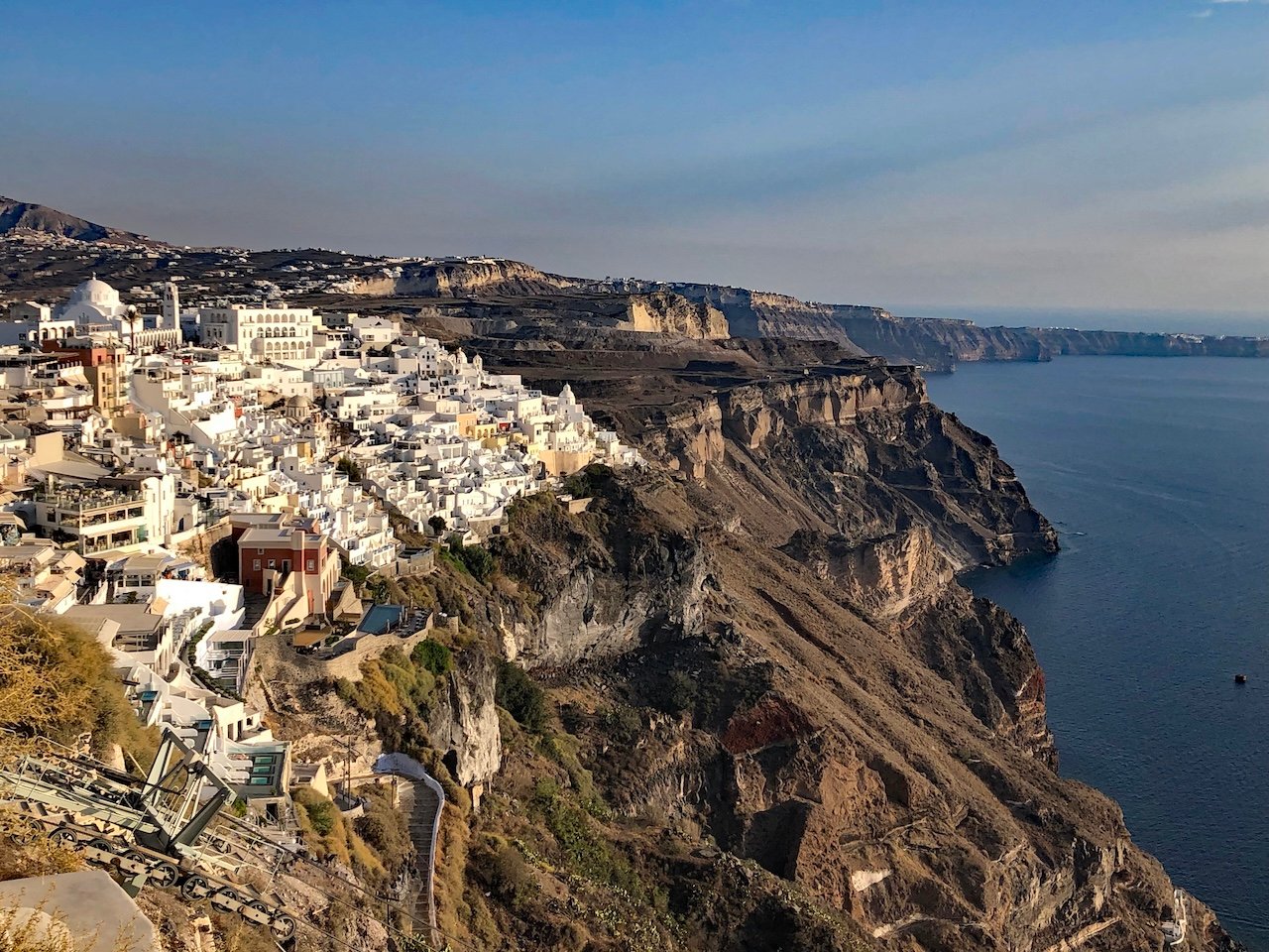 Topography_Santorini_View of Fira Topography_Santorini_View of Fira