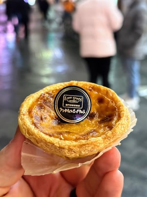 Traditional Egg Tart_Lord Stows Bakery_Osaka
