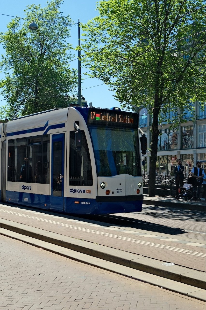 Tram_Amsterdam_Centraal Station Tram_Amsterdam_Centraal Station