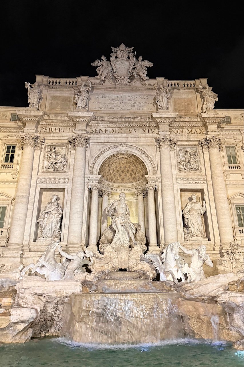 Trevi Fountain_Rome_Night