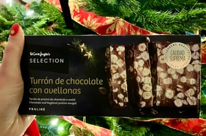 Turron de Chocolate con Avellanas