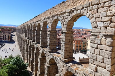 Up Close_Aqueduct of Segovia