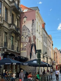 Victor Sackville Mural_Brussels