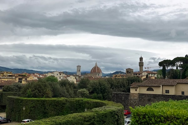 View from Boboli Gardens_Florence_Overcast Skies