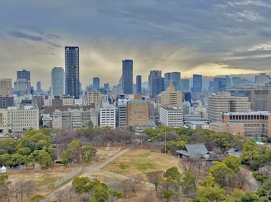 View from Osaka Castle_2