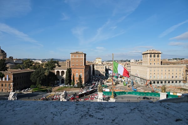 View of Centro Storico from Victor Emmanuel II Monument_Rome