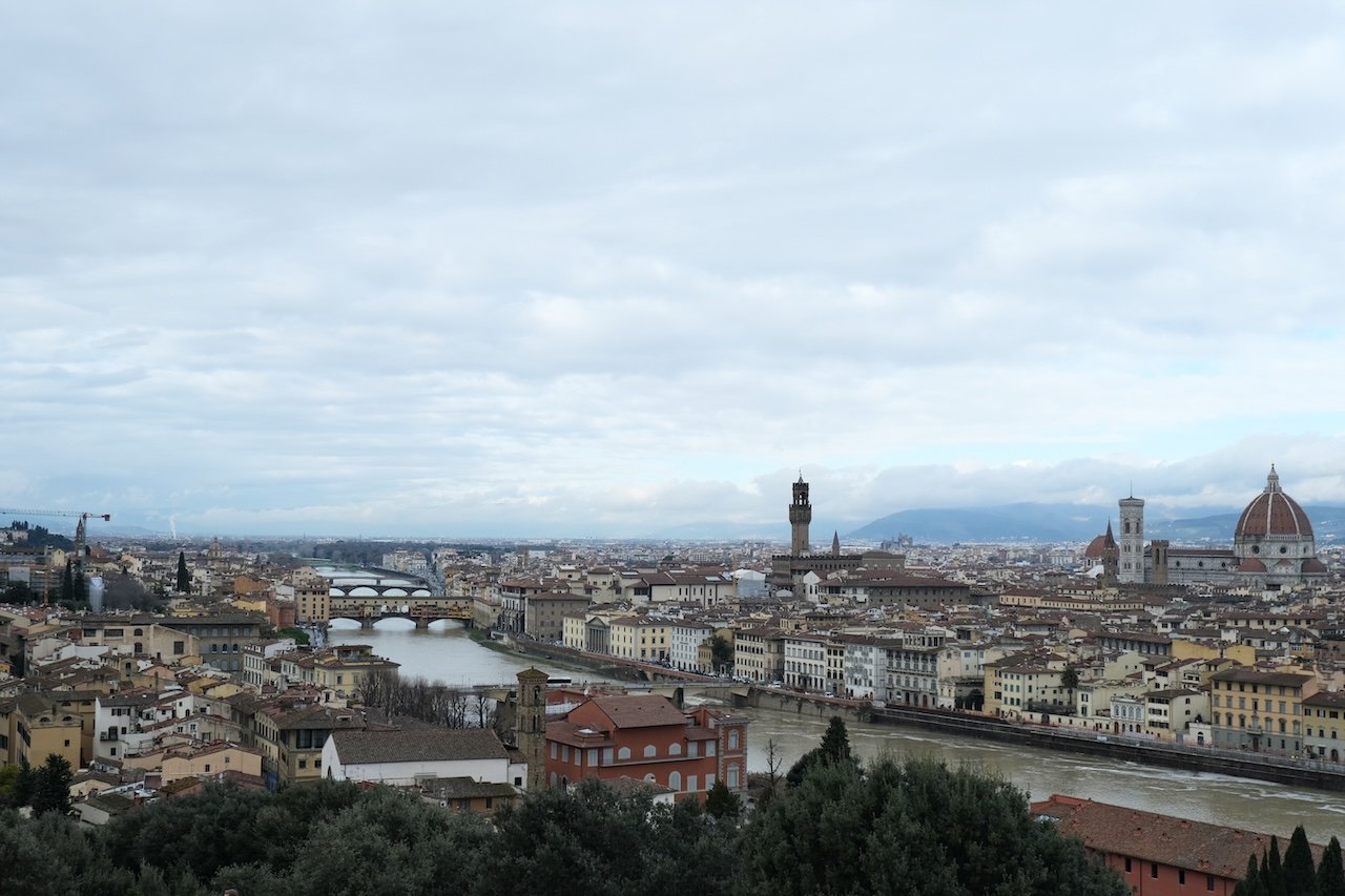 View of Florence from Piazzale Michelangelo_Florence