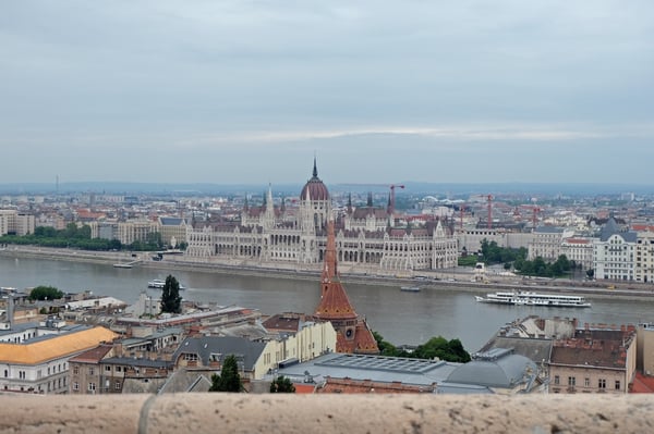 View of Hungarian Parliament Building from Fishermans Bastion_Budapest_2025