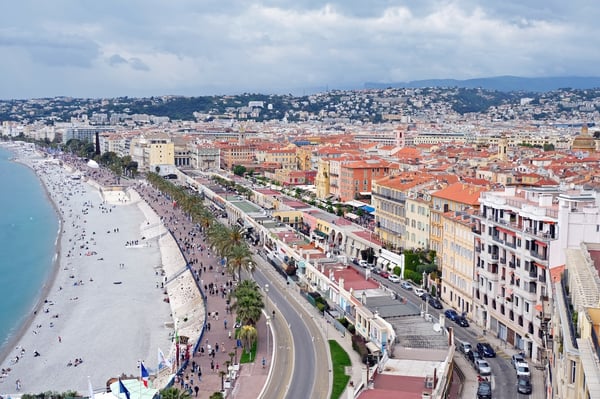 View of Nice from Castle Hill