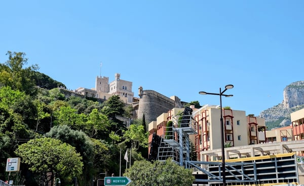 View of Princes Palace_Monaco