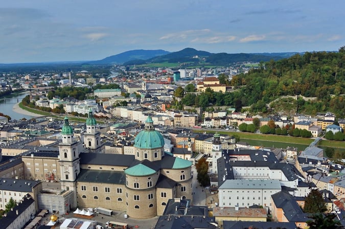 View of Salzburg from Salzburg Fortress_Salzburg