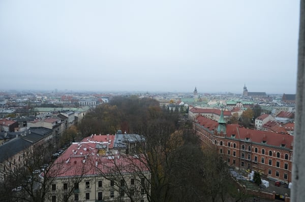 View of Stare Miasto from Wawel Cathedral_Krakow