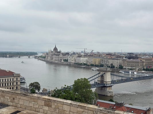 Views from Buda Castle_Budapest
