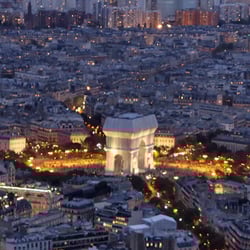 Views from the Eiffel Tower_Paris_5x5