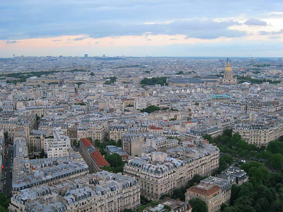 Views from the Eiffle Tower_Paris