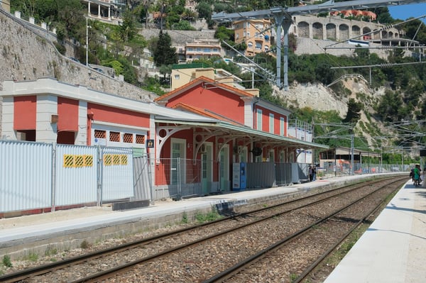 Villefranche-sur-Mer Train Station
