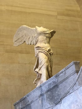 Winged Victory_Louvre Museum_Paris_2021_Close Up