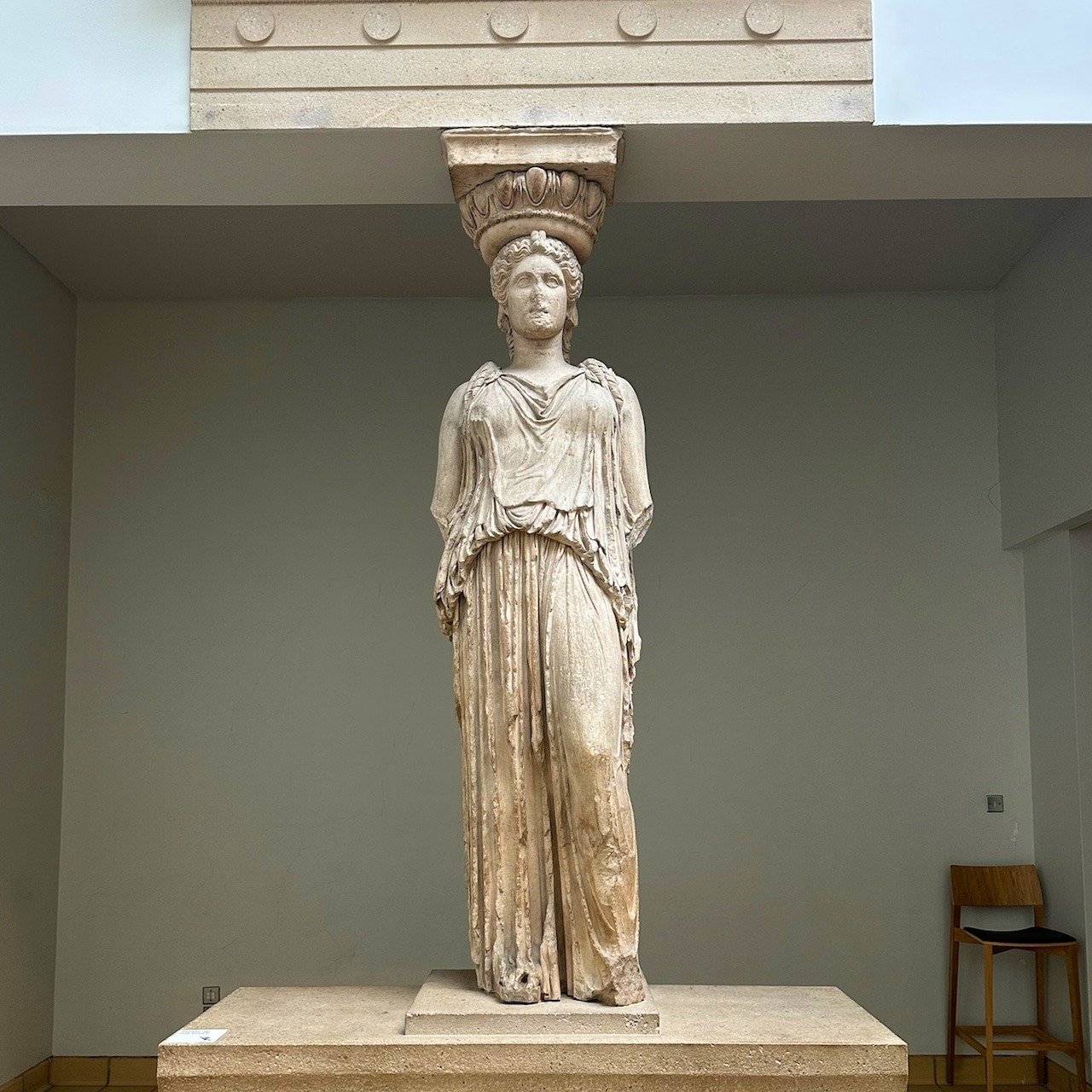Caryatid_British Museum_London Caryatid_British Museum_London