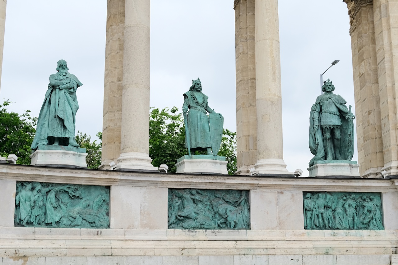 Hungarian Kings_Heroes Square_Budapest