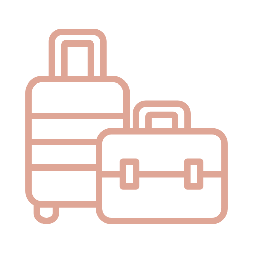 Jetset Seeker Luggage Icon - Hero Pink Jetset Seeker Luggage Icon - Hero Pink