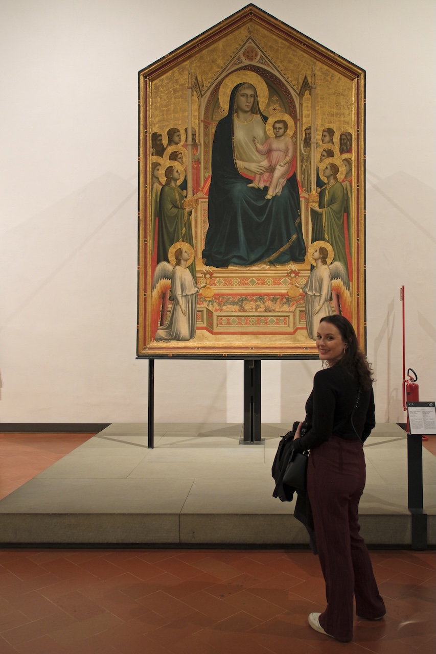 Lauren_Uffizi Gallery_Florence 2026