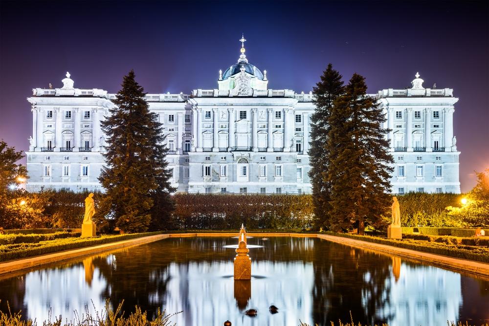 Madrid, Spain at the Royal Palace.