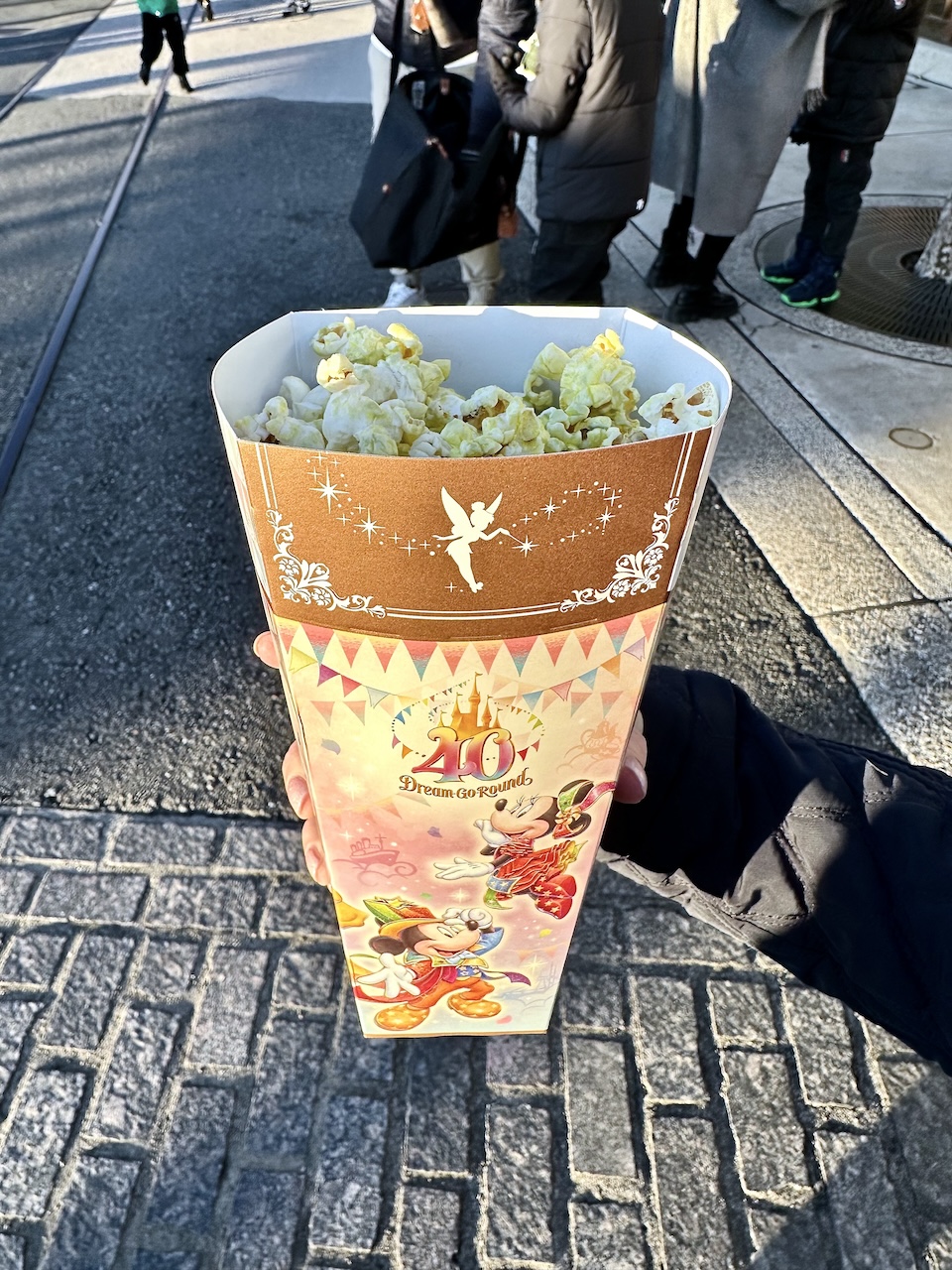 Pistachio Popcorn at Tokyo DisneySea