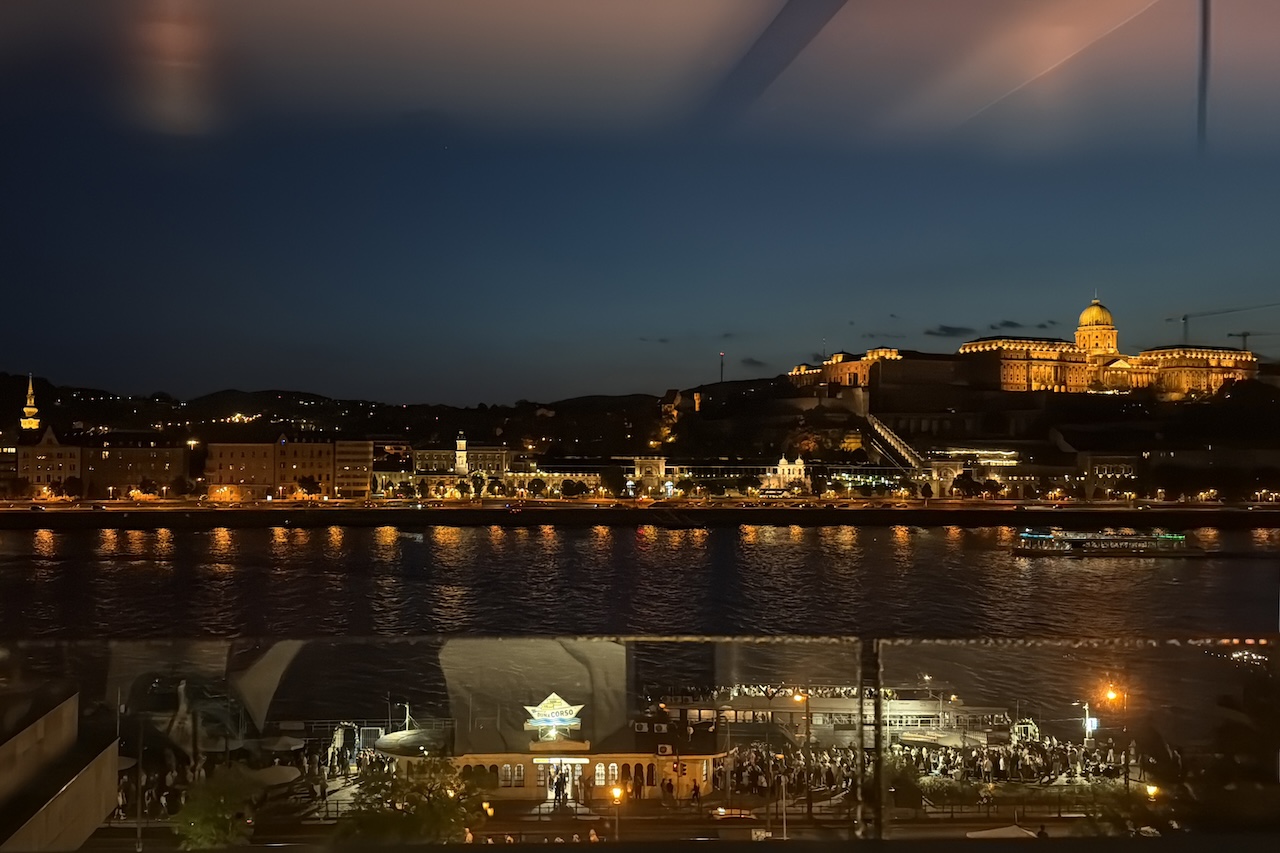 Views from the Marriott Hotel Budapest